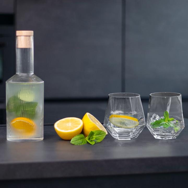 Produktbild Intirilife Trinkglas Set 240 ml Spülmaschinengeeignet (0.24 l, 6 x)
