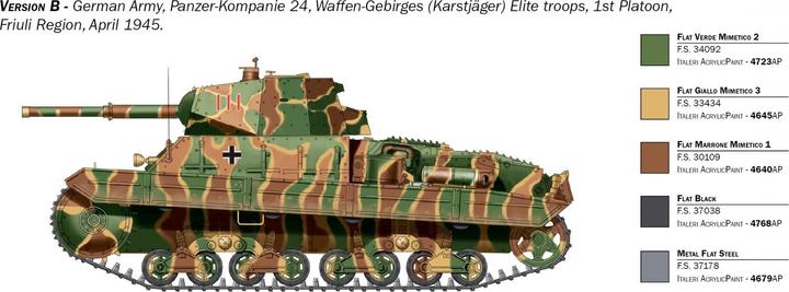 Produktbild 1:35 Carro Armato P40