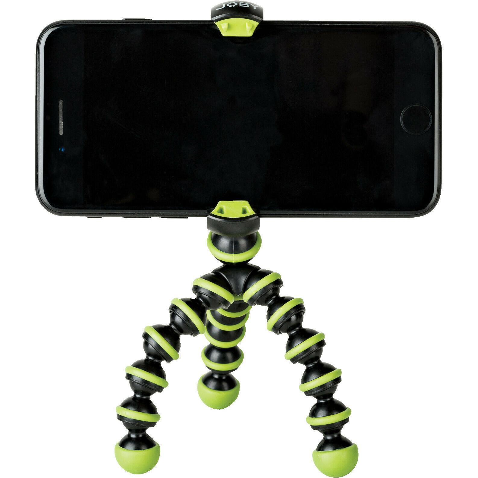 Joby GorillaPod Mobile Mini (Kunststoff), Stativ, Schwarz, Grün