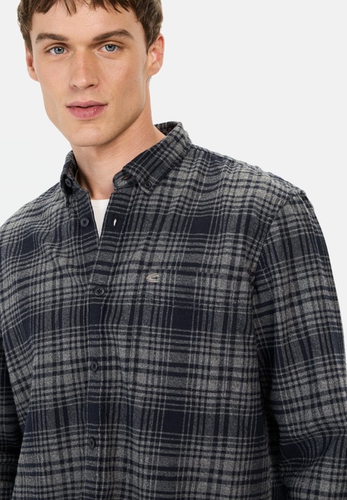 Immagine prodotto Camel Active Camicia a maniche lunghe con motivo a scacchi (3XL)
