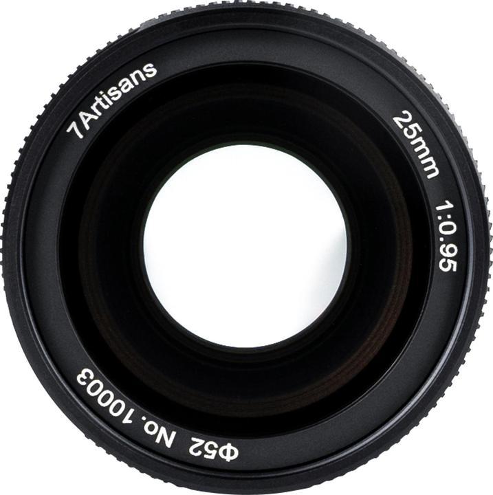 Immagine prodotto 7artisans Lunghezza focale fissa 25 mm F/0.95 (Canon EF-M, APS-C / DX)