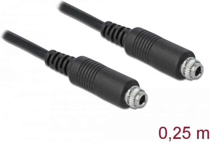 Image du produit Delock Câble audio à encastrer jack 3,5 mm - jack 3,5 mm 25 cm (0.25 m, Câble AUX)