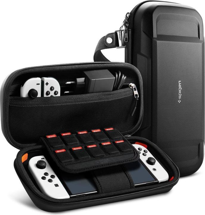 Actual product image Spigen Rugged Armor Pro Pouch (Switch OLED)