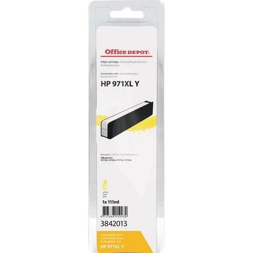 Office Depot, Druckerpatrone, Tintenpatrone Kompatibel HP 971XL CN628AE Gelb