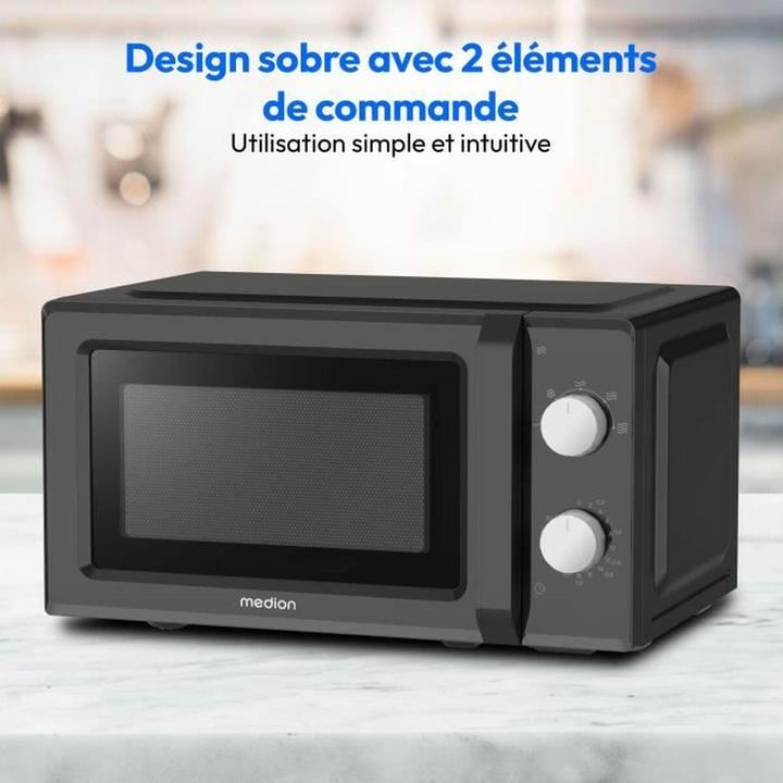 Produktbild Medion MD 11475 Mikrowelle schwarz 20l (20 l)