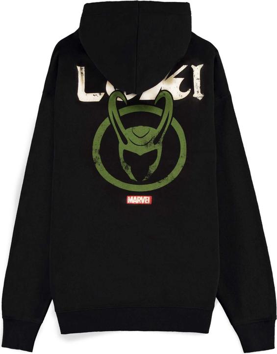 Produktbild Loki Logo Badge Men's Zipper Hoodie (XL)