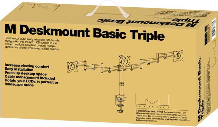 Produktbild Multibrackets MB Tischständer Basic tripple (Tisch, 27")