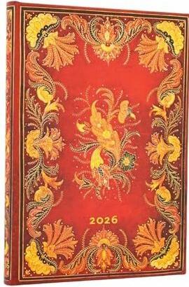 Image du produit 2026 Fiammetta Midi 12-month Horizontal Hardcover Flexi Dayplanner 2026 (Elastic Band Closure) (Anglais)