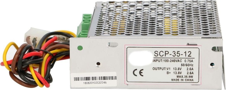 Produktbild Extralink SCP-35-12 power supply with battery charger 13.8V 35W 12V (35 W)