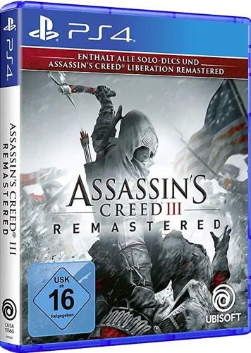 Ubisoft Assassin's Creed 3 Remastered (PS4, Multilingual)