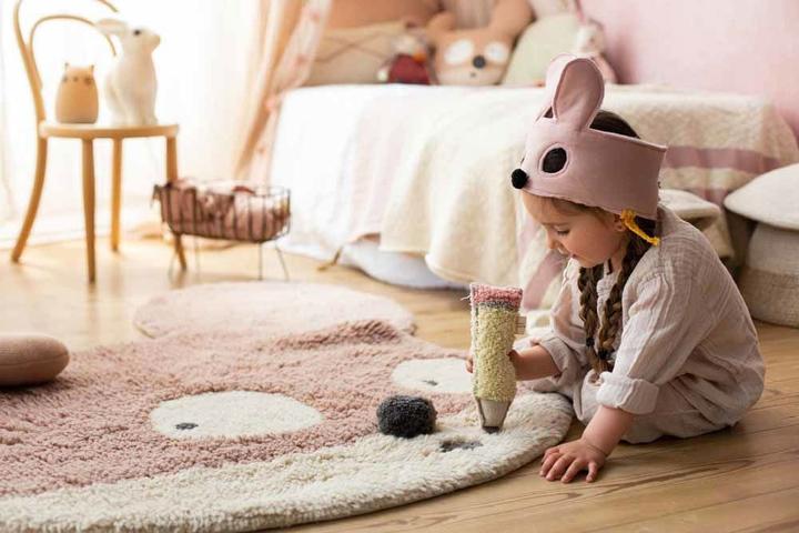 Immagine prodotto Lorena Canals Tappeto Miss Mighty Mouse (100 x 120 cm)