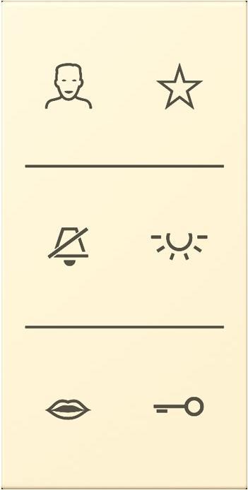 Actual product image JUNG Design cover video 3-fold