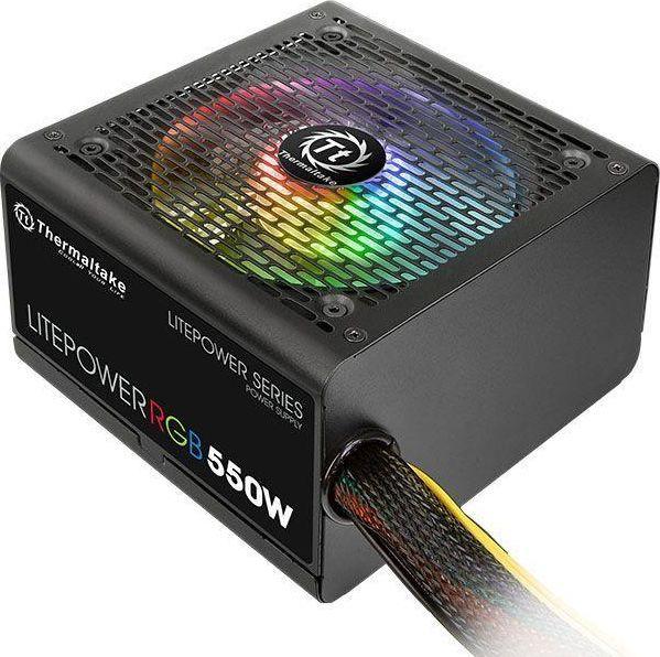 Actual product image Thermaltake Litepower RGB 550 W Power Supply (PS-LTP-0550NHSANE-1) (550 W)