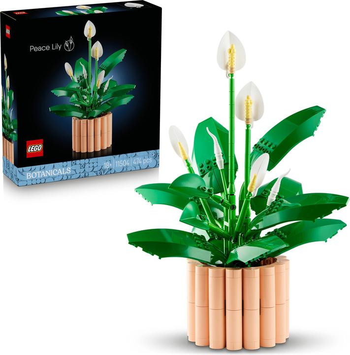 Produktbild LEGO Friedenslilie (11504, LEGO Botanical)