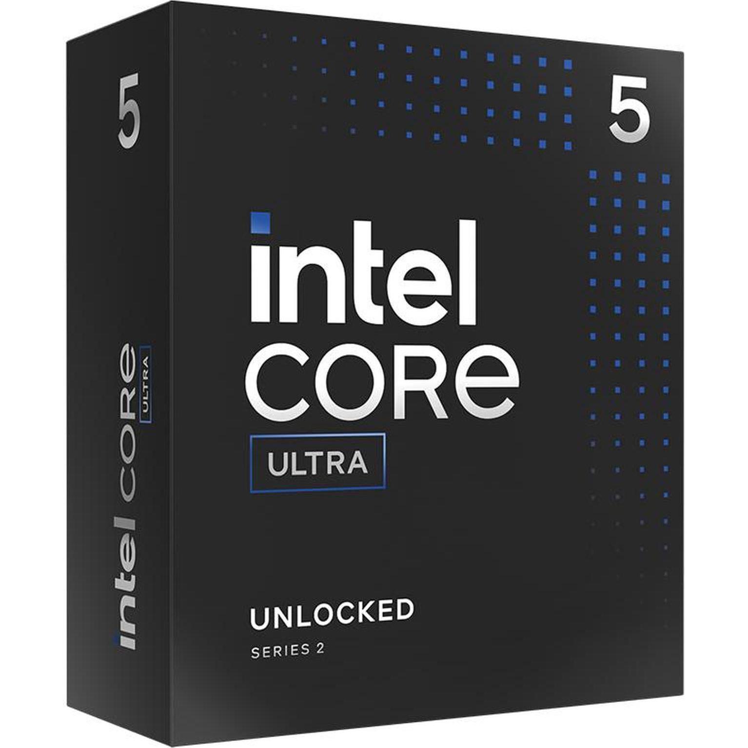 Intel Core Ultra 5 235, Core Ultra 5, FCLGA1851,, 64-Bit, Core Ultra (Series 2), 5 (LGA 1851, 3.40 G