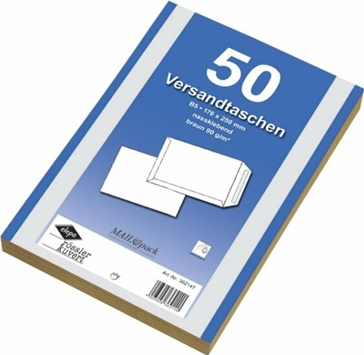 Produktbild Elepa Couvert ohne Fenster (50 x)