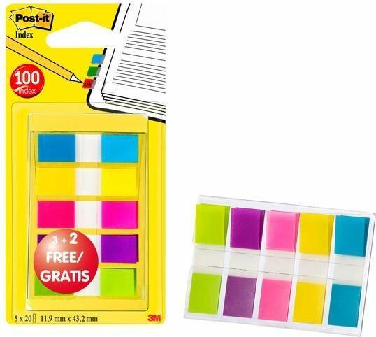 Actual product image Post-it Index Mini (12 x 43 mm)