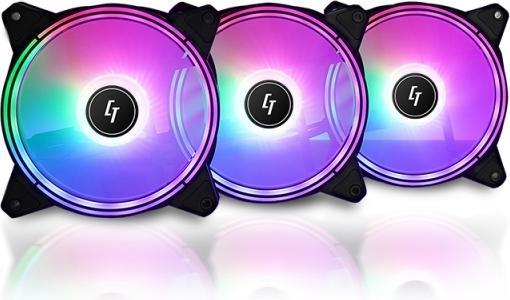 Produktbild Chieftec Lüfter Chieftronic ARGB Lüfter Set (120 mm, 3 x)