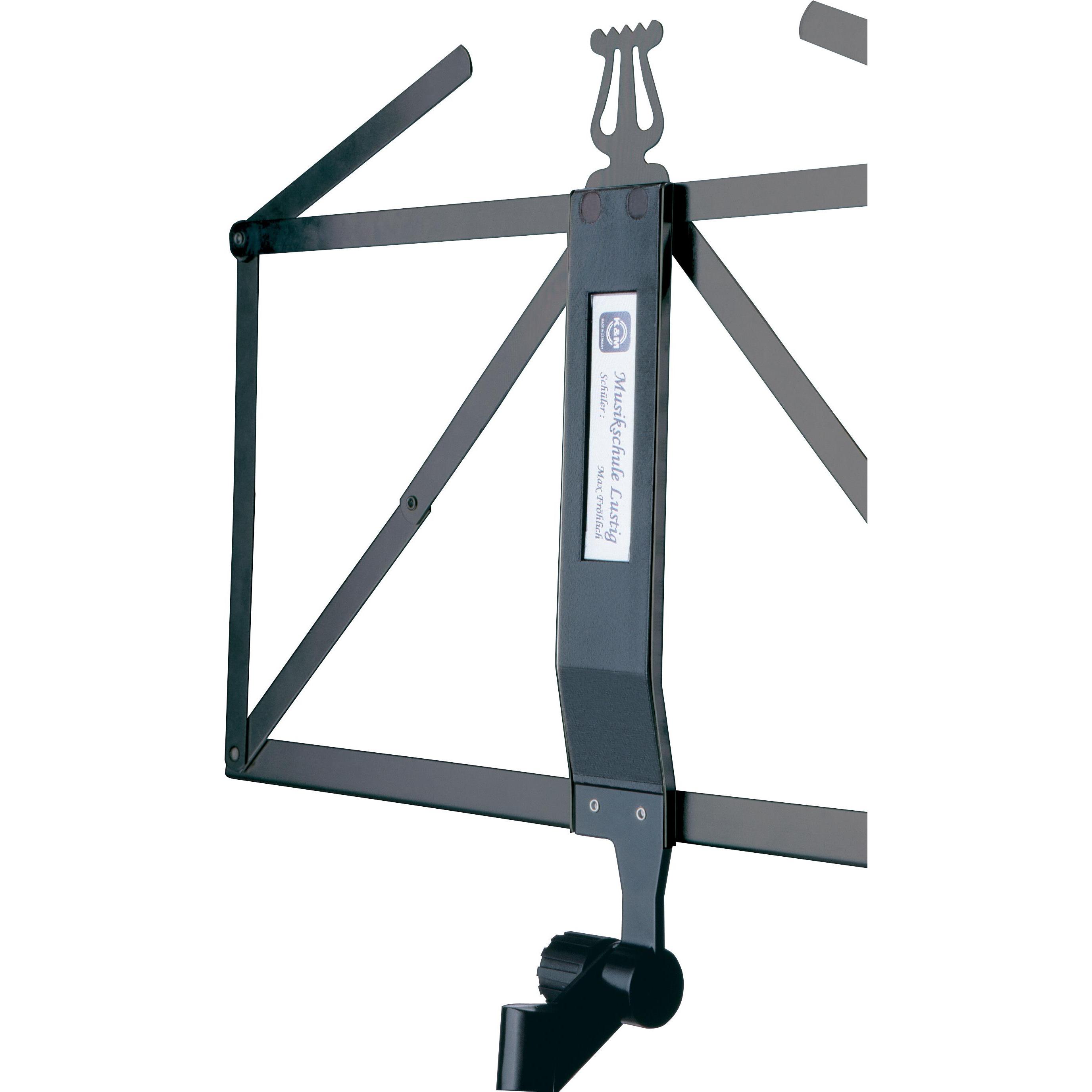 Thumbnail - K&M 10810, Notenständer, Schwarz