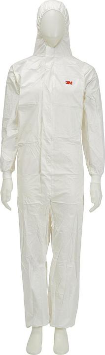 Image du produit 3M Combinaison réutilisable pour hommes, PE Blanc, taille M, antistatique (M)