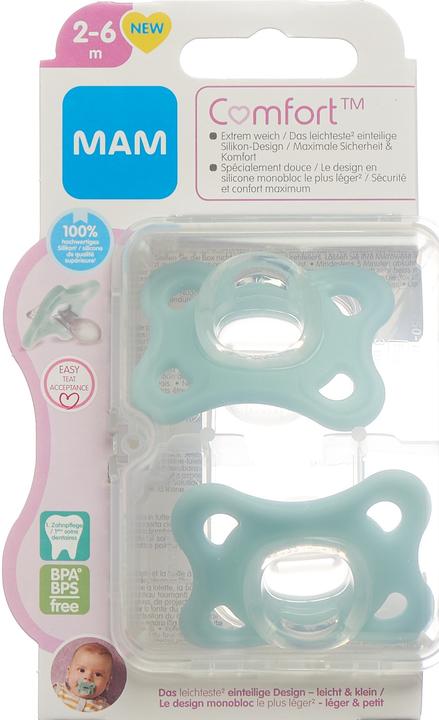 Produktbild MAM Comfort assortiert (2 x, bis 12 Monate)