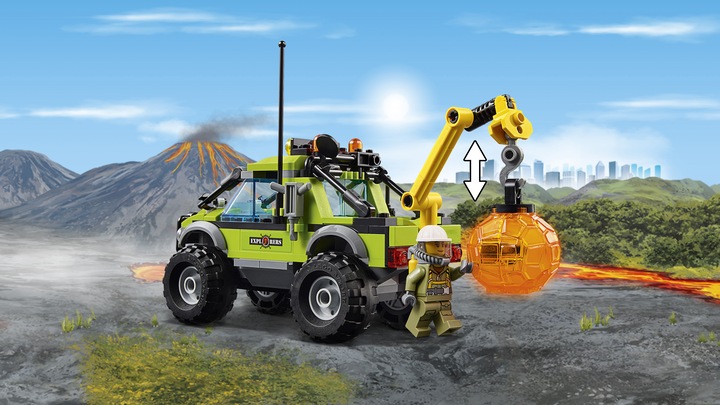 Produktbild LEGO City Vulkan-Forschungstruck (60121, LEGO City)