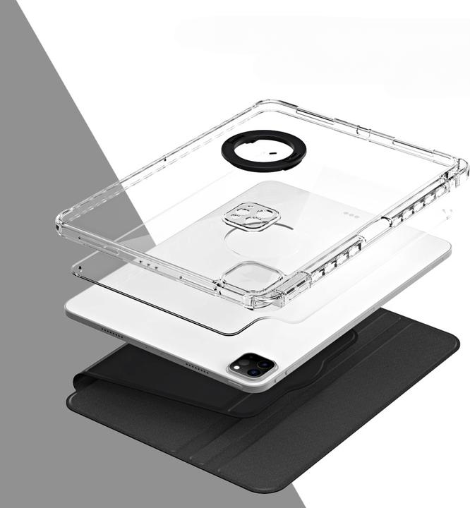 Produktbild Cover-Discount iPad Pro 13 2024 - 2in1 drehbare Hülle mit Rückseite + Deckel (iPad Pro 13 2024 (M4))