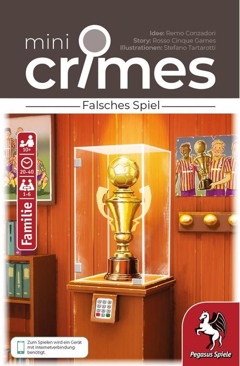 Actual product image Pegasus MiniCrimes - Wrong game (German, 1 - 6 Players)