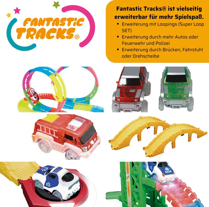 Immagine prodotto Fantastic Tracks 220 Teile