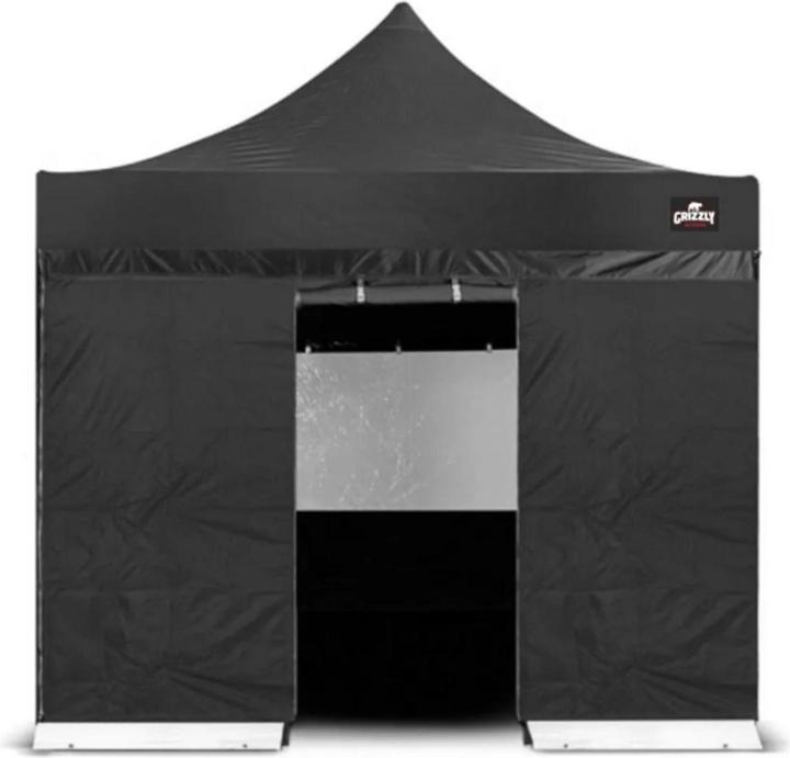 Grizzly Outdoor GOWZ3IZ Seitenwand Eingang schwarz 3m