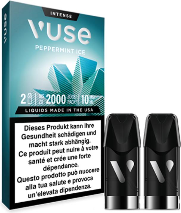 Immagine prodotto Vuse Pods 2000 Puffs - Peppermint Ice I 2er Pack (Pepe, Riso)