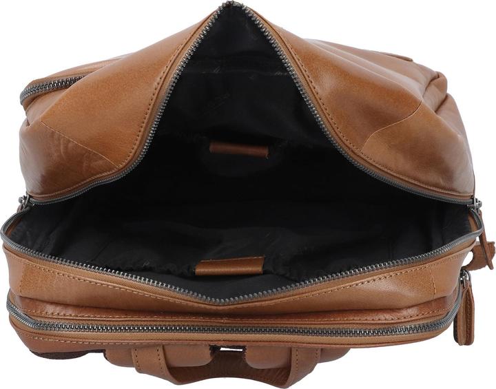 Actual product image Plevier Opaal rugzak 15.6 inch cognac. (19 l)