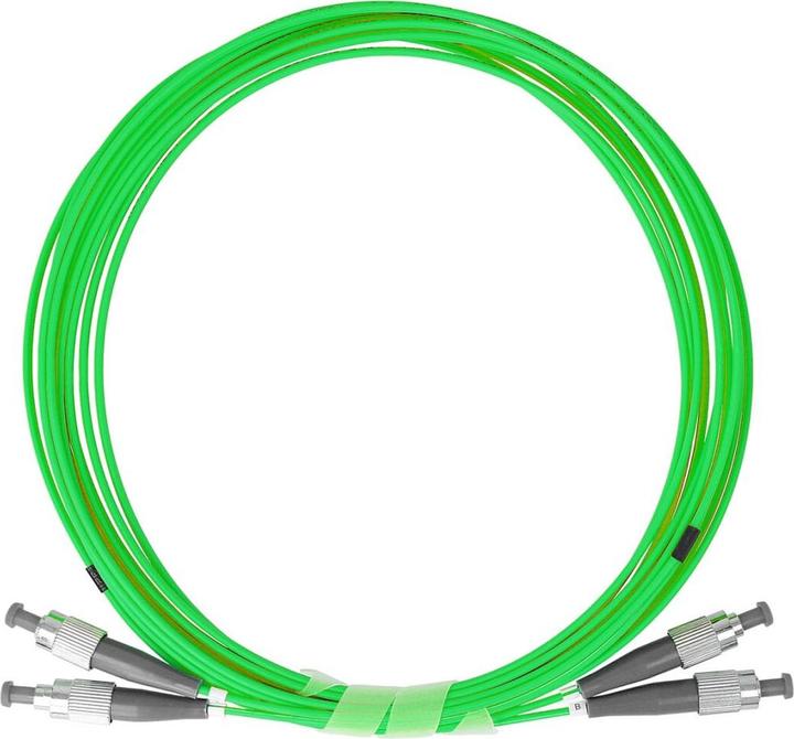 Produktbild BlueOptics Duplex LWL Patchkabel FC-FC Multimode OM5 2 Meter (2 m)