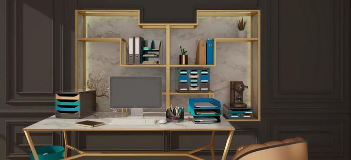 Produktbild Exacompta Stehsammler Mag-Cube Neo Deco (A4+)