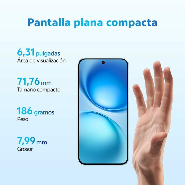 Immagine prodotto Vivo Smartphone 560272 Octa Core 12 GB RAM 512 GB Blau (512 GB, Blu, 6.30", 5G)