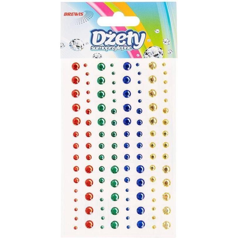 Brewis Selbstklebende Strasssteine ​​120 Stk