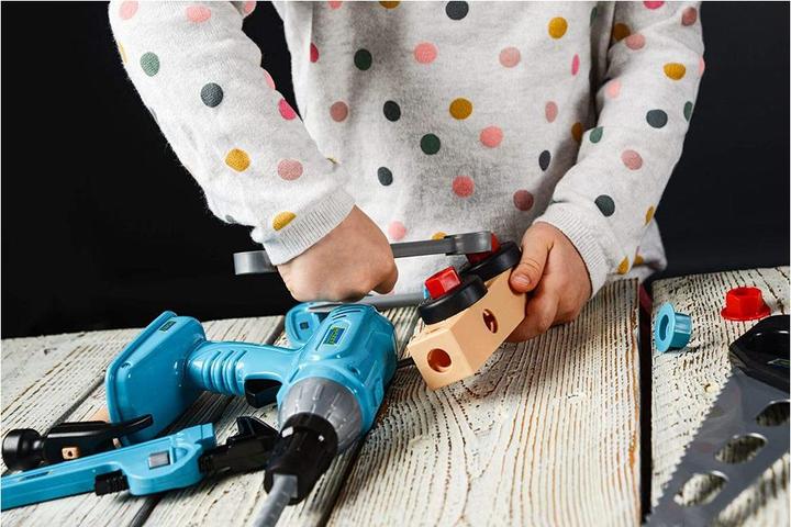 Actual product image HAZET Toy tool set JUNIORTOOL1 ∙ Number of tools: 61