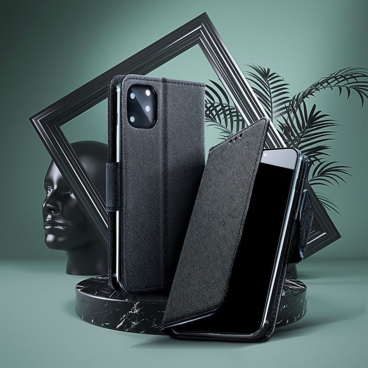 Image du produit Fancy Book Book case OEM case for IPHONE 16 Pro black (Apple iPhone 16 Pro)