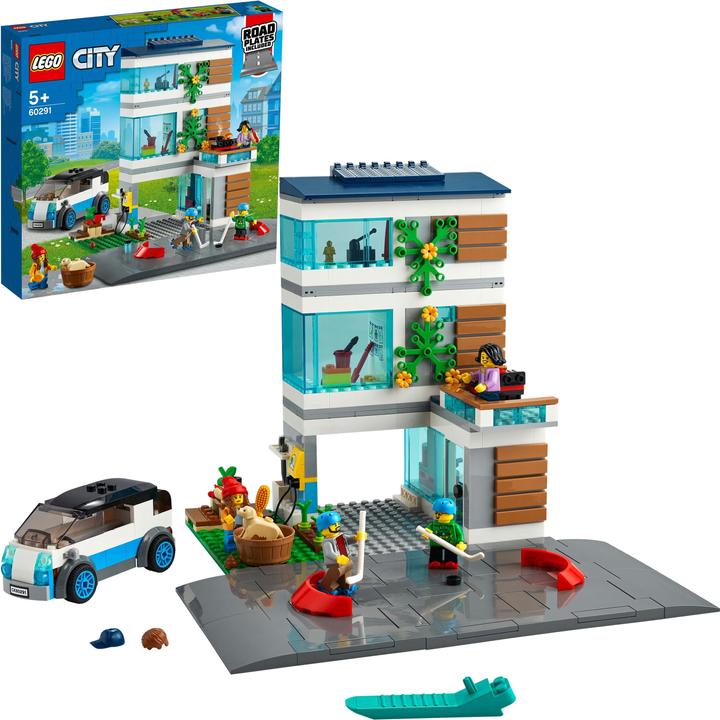 Actual product image LEGO Modern family house (60291, LEGO City)