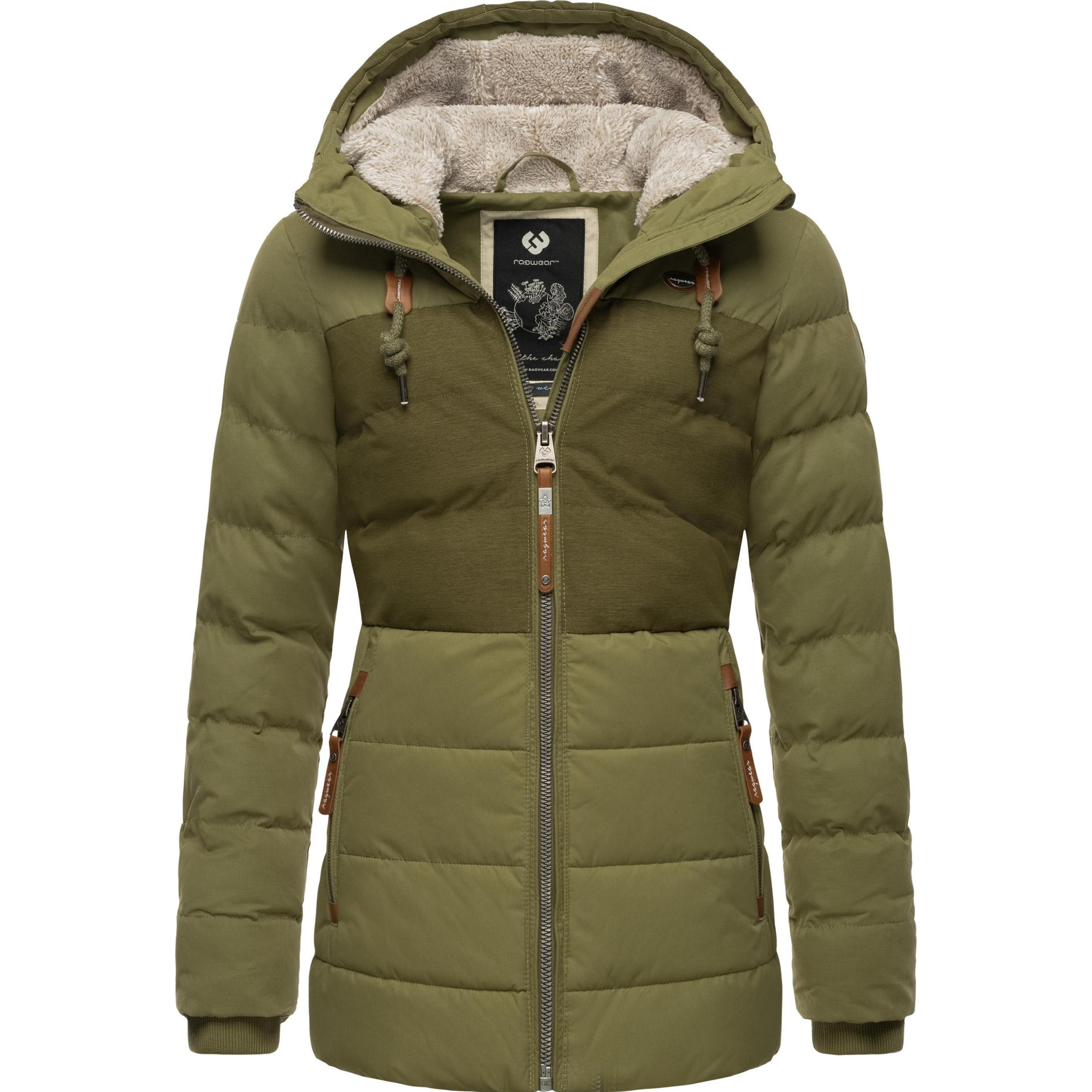 Ragwear, Damen, Jacke, Quantic (XL), Grün, XL