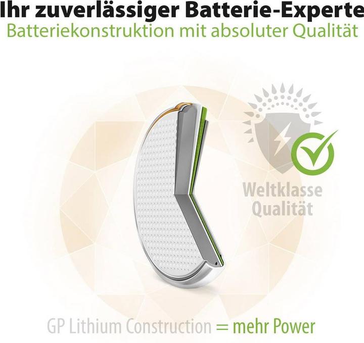 Immagine prodotto GP Batteries CR 2450 (2 pz., CR2450, 600 mAh)