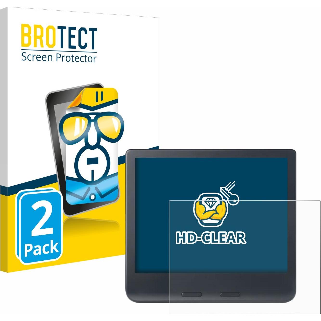 Thumbnail - BROTECT Schutzfolie Displayschutz Klar, eReader Zubehör, Transparent