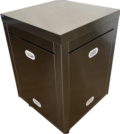 BBQ Master Outdoorkitchen Eckelement 90° Trolley Black Edition