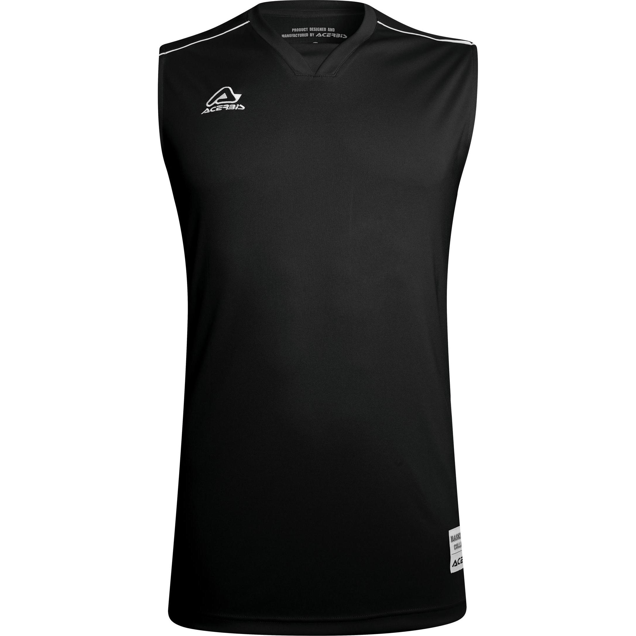 Acerbis, Herren, Sportshirt, tanktop magic (4XL), Schwarz, 4XL