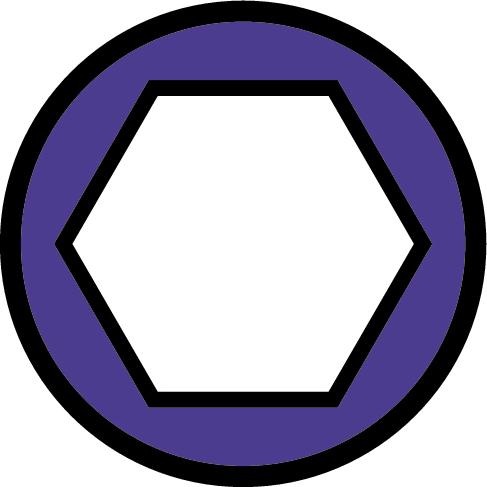 Actual product image Wera Kraftform Kompakt F 1 (Allen screw, Inner square, External hexagon)