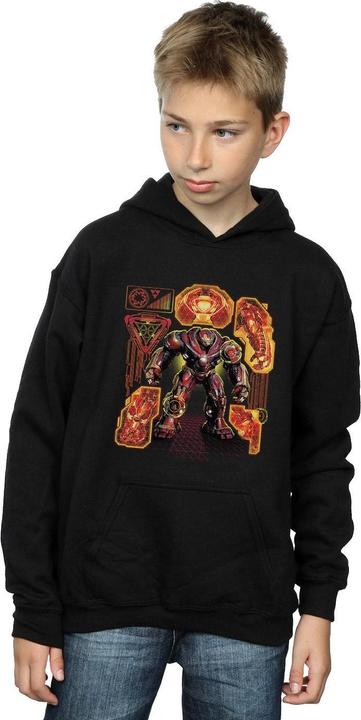 Produktbild Avengers Infinity War Hulkbuster Blueprint Kapuzenpullover Jungen (140, 146)