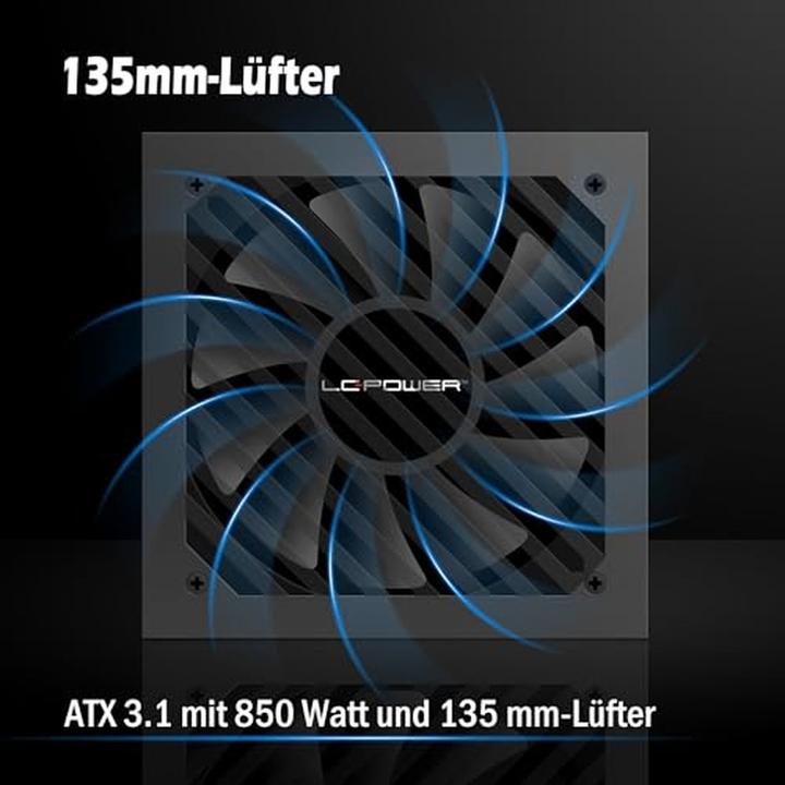 Productafbeelding LC-Power Voeding LC6850G-SI 850 W (850 W)