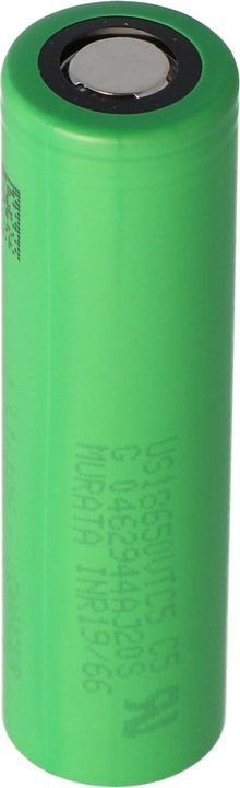 Immagine prodotto Sony AKKU US18650VTC5 - uscita di corrente massima 30A (Flat Top) (1 pz., 2600 mAh, Batteria + Caricabatterie)