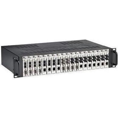 Moxa TRC-190-AC - Rack-Gehäuse, 2U, einfacher 110- bis 240-VAC-Eingang (TRC-190-AC)