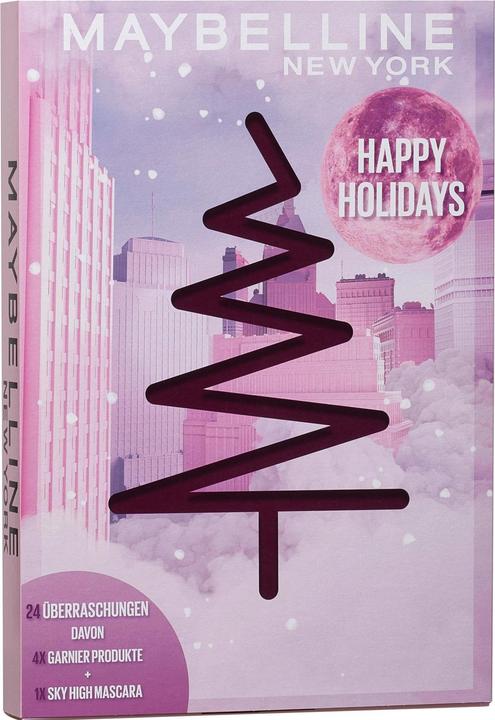 Actual product image Maybelline New York 2025 Advent calendar 24-door